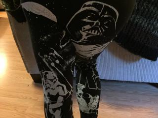 Star Wars tights. 2 of 12