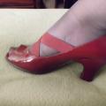 Red shoes fun