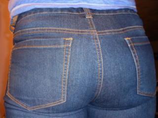 Wife Ass in jeans 4 of 6