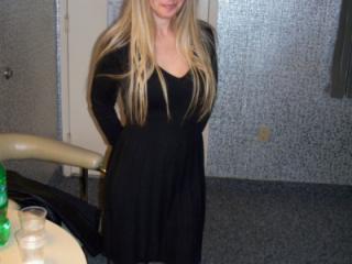Lisa in a Black Dress 1 of 17