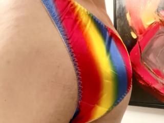 Rainbow panties