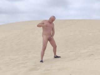 I walk naked in the beach dunes 6 of 12