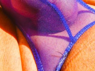 Sheer Blue G-String 15 of 20