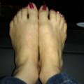 My bare feet