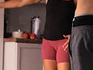 more red shorts cameltoe 11 of 17
