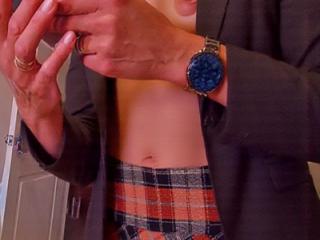 Home from work,I can unbutton now 1 of 8