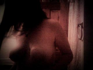 Spying on me in the shower!? How dare you! 1 of 12