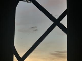 Fun in the hotel window! 1 of 6