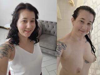 Wet and naked