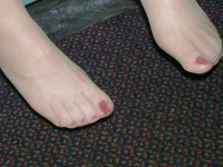 I love her smelly hosed feet 2 of 9