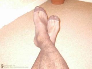 Feet in nylon freak 5 of 5