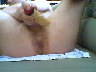 Nylonboy and a Dildo 6 of 6