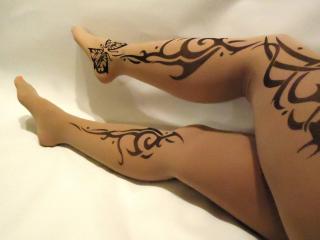 Nothing but legs in nylons/stockings 1 of 20