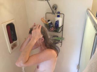 Sneaky Shower Pics (plus one great old pic!) 2 of 5