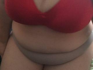 My boobs in my red bra... 1 of 6
