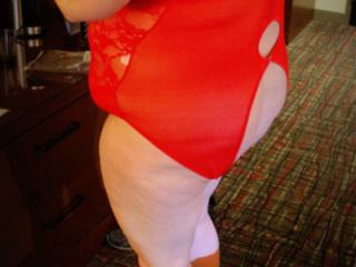 My BBW in red 1 of 10