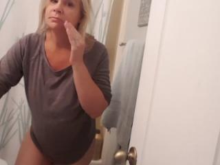 Hubby catching me on toilet again 6 of 20