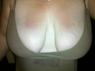 My wife's big tits. Do you like em? 3 of 4