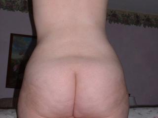 Wifes big white ass