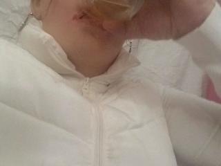 Chloe likes to drink her own piss 15 of 20