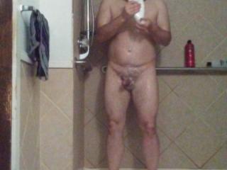 A Shower then Video Games Naked 3 of 20