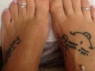 Tattoo feet 1 of 19