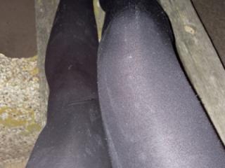 Love my black tights / legs / white socks 11 of 18