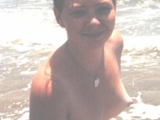 Shelley Young Pics at the Beach 7 of 8