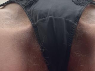 Laura's black little panties part I 5 of 6