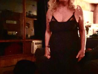 AttireWorn on 71st. Birthday with stretchy form fitted stretch   LBD 2 of 9
