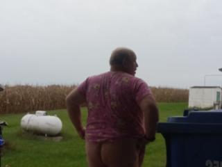 61old  in girls nightie  outside 7 of 11