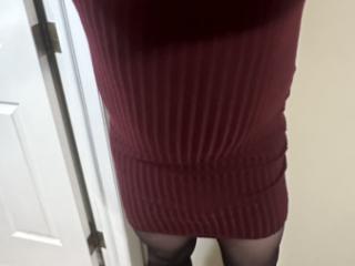 Maroon dress 1 of 9
