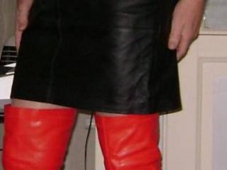 My New Skirt & Boots 2 of 7