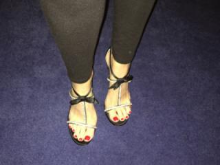 Sexy wife's feet