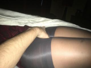 Morning after pantyhose 1 of 4