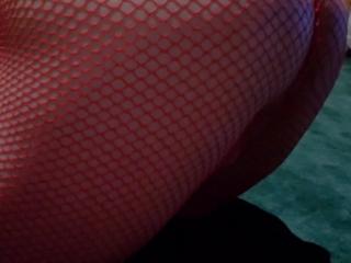 Fishnets, stockings, and my ass! 19 of 20