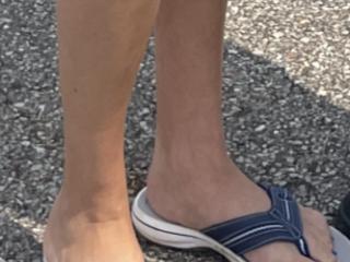 Wife’s sexy summer blue feet! 1 of 12