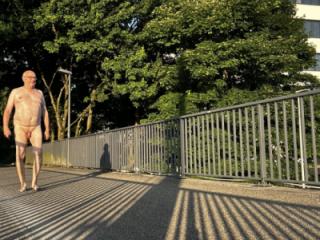 nude on a bridge 2 3 of 17