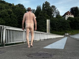 nude walk ln a bridge 5 of 13