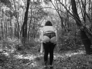 In the forest – The black-and-white session 11 of 12