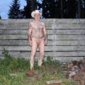 nude in my yard