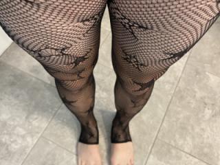 Feeling slutty in my fishnets