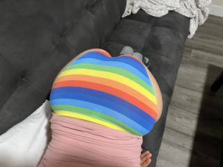 Rainbow Striped Panties 10 of 20