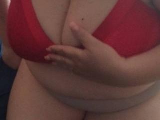 My boobs in my red bra... 3 of 6