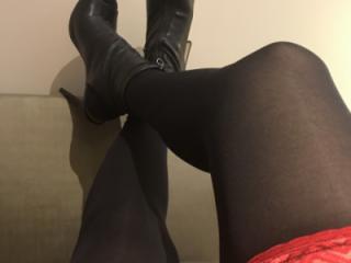 nylons and heels 1 of 4