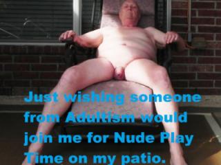Tom patio masturbating for Adultism 2 1 of 20