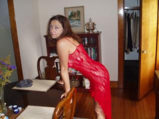 Candi Annie Afternoon sex in Red Lingerie 12 of 20