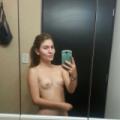 Nude selfies in the shower