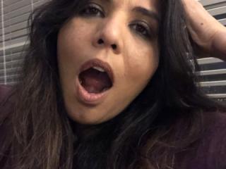 Busty Nadine cock sucking pics 19 of 20