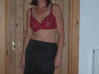 Stripping after a hard day at the office..... 1 of 9